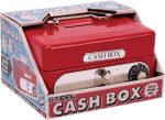Schylling Locking Cash Box Red. 1 EA
